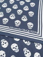 ALEXANDER MCQUEEN - Silk Scarf With Skulls