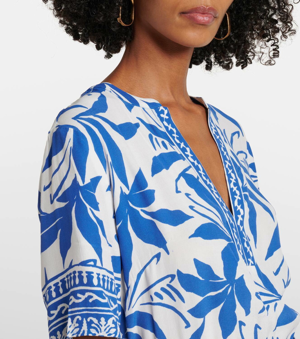 Velvet Vanessa printed shirt dress