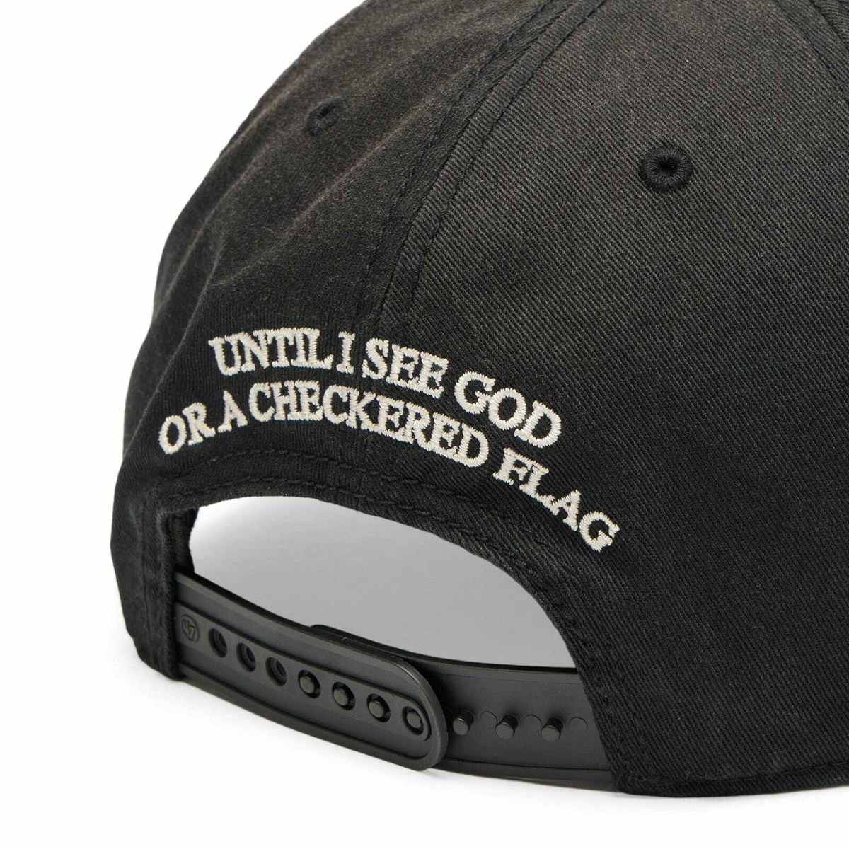 END. Whippet Hitch Cap in Washed Black 