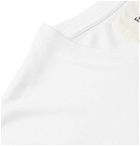 Folk - Daniel Johnston Love is the Answer Printed Cotton-Jersey T-Shirt - White