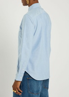 Polo Ralph Lauren Logo-embroidered Cotton Shirt Light Blue