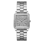 JBW Cristal 28 Jewelry Set Silver-tone Dial Ladies Watch J6387-SetC
