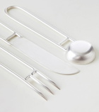 Natalia Criado Artefacto silver-plated 3-piece cutlery set