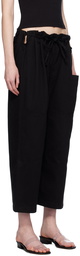 Gil Rodriguez Black 'The Lou' Lounge Pants