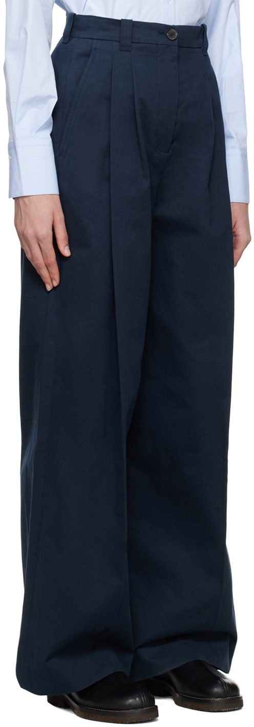 Mark Kenly Domino Tan Navy Pemina Trousers