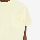 Advisory Board Crystals Men's Pocket T-Shirt in Yellow