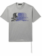 Mastermind World - Moving Skull Logo-Print Cotton-Jersey T-Shirt - Gray