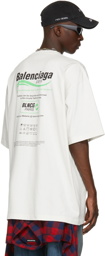 Balenciaga Off-White Dry Cleaning T-Shirt