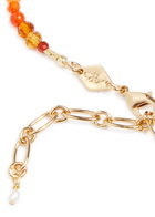 Anni LU Gili 18kt Gold-plated Beaded Bracelet - Multicoloured 1 - One Size