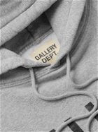 Gallery Dept. - Logo-Print Cotton-Jersey Hoodie - Gray