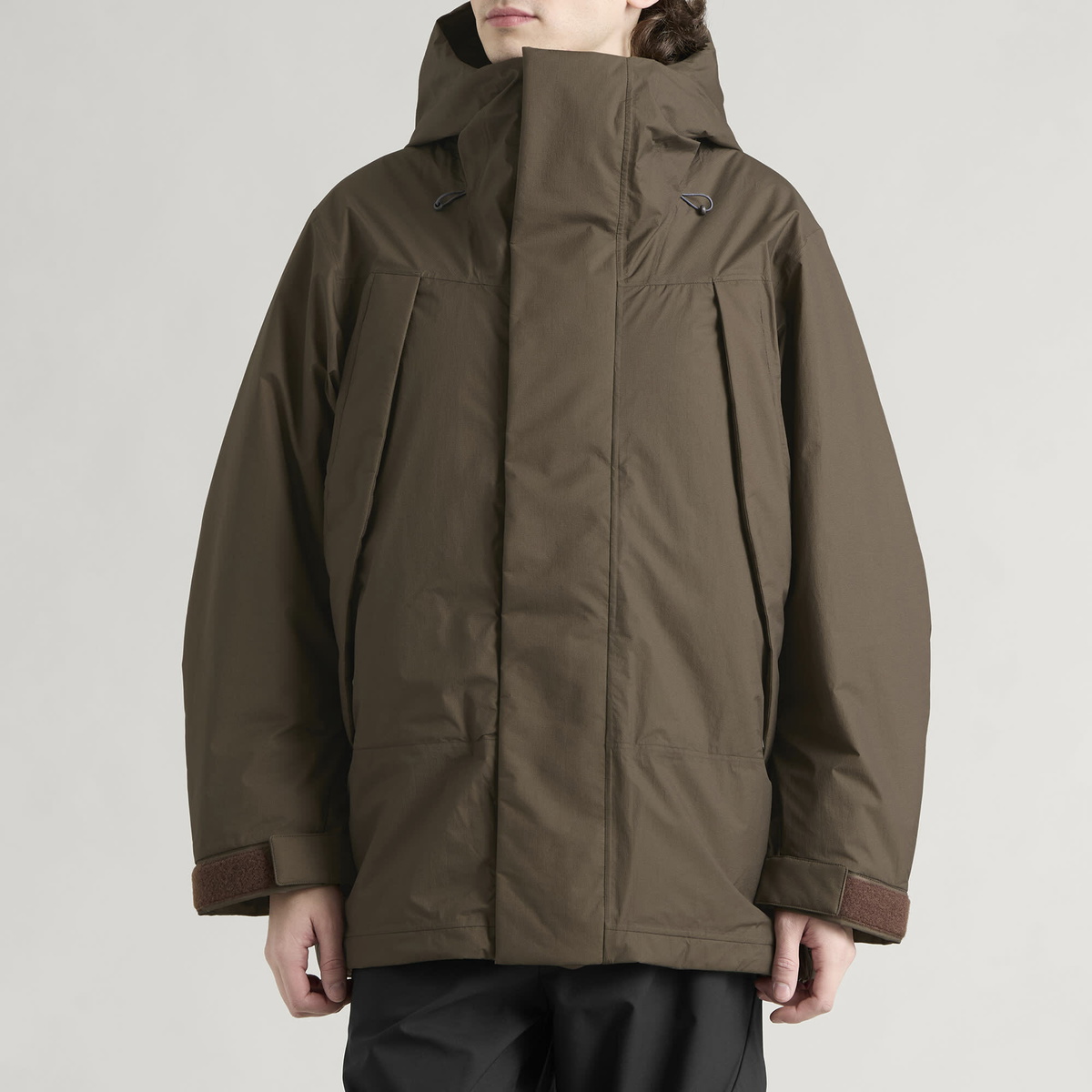 Goldwin Men's Glade Insulated Parka Jacket in Morel