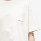 Wooyoungmi Men's Box Logo T-Shirt in Ivory