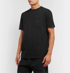 Gramicci - Logo-Embroidered Cotton-Jersey T-Shirt - Black