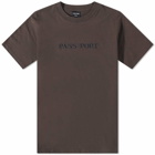 Pass~Port Men's Official Organic T-Shirt in Tar