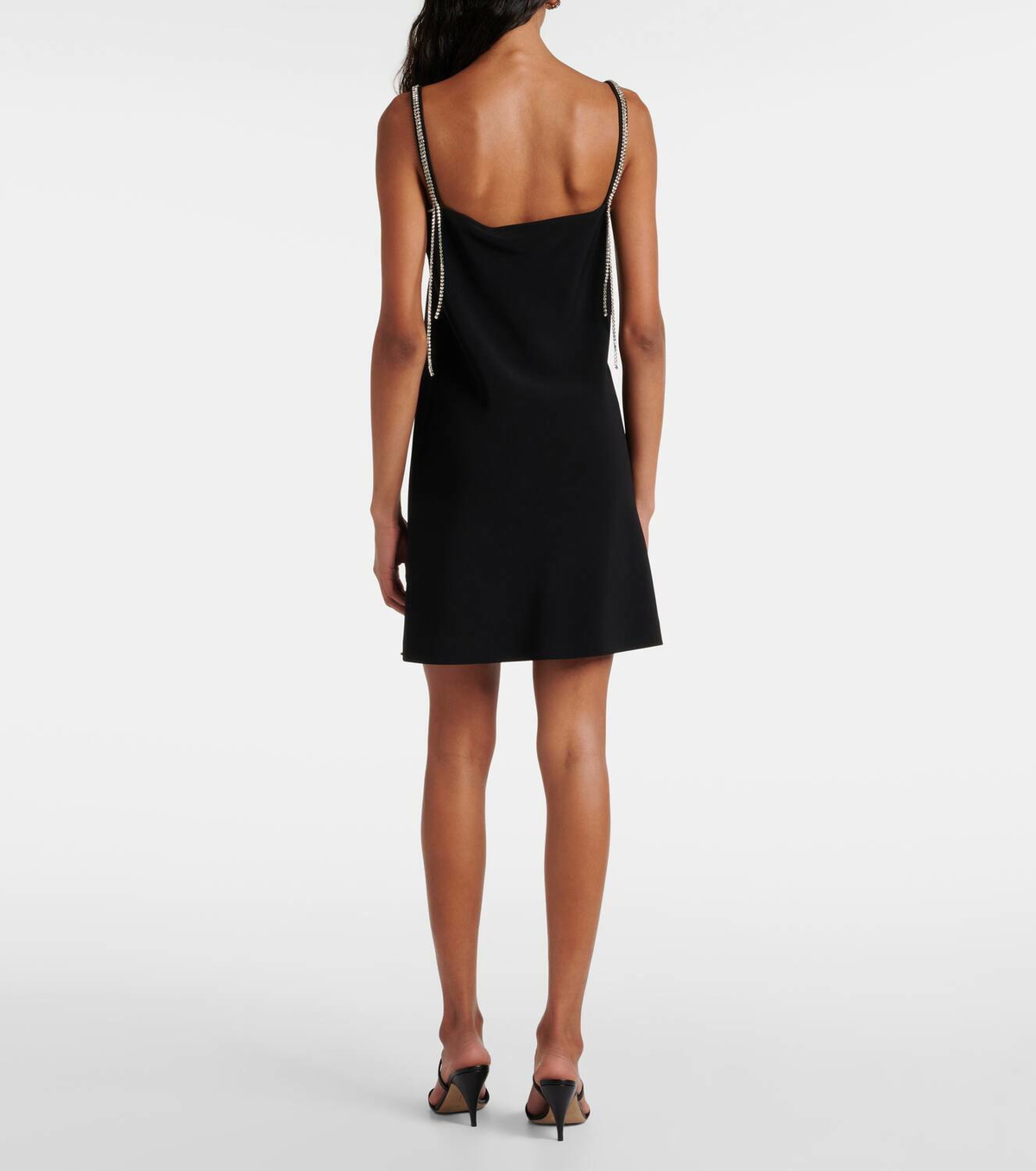 Sportmax Abetone1234 embellished cady slip dress Sportmax