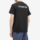 Snow Peak Men's Snowpeaker T-Shirt Camper in Black