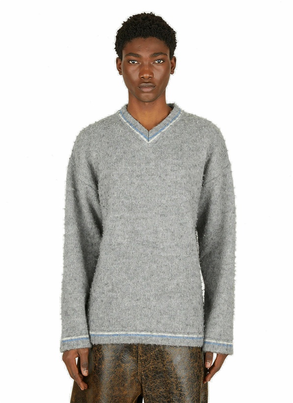 Photo: Washed Sweater in Grey