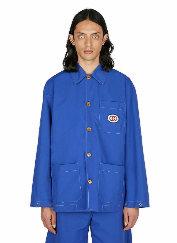 Photo: Gucci - Gremlin Classic Overshirt in Blue