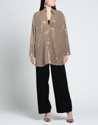 Semicouture Womens Jacket Khaki