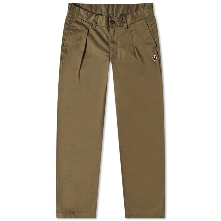 Photo: A Bathing Ape One Point Loose Fit Chino Pant