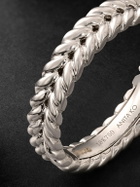 Anita Ko - Braided 18-Karat White Gold Ring - Silver