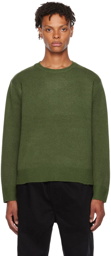 Stüssy Green Acrylic Sweater