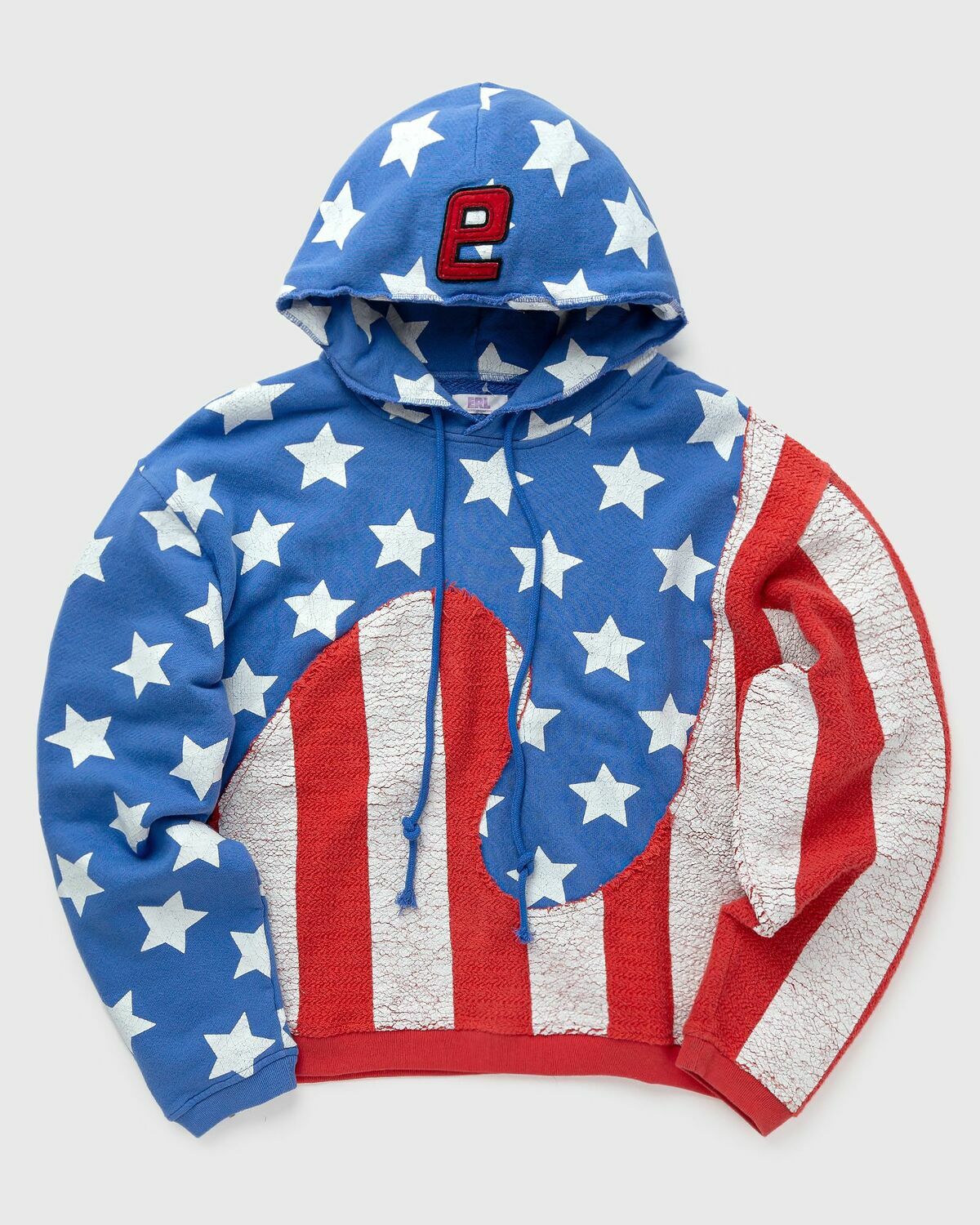 Erl Stars And Stripes Swirl Hoodie Knit Multi Hoodies ERL