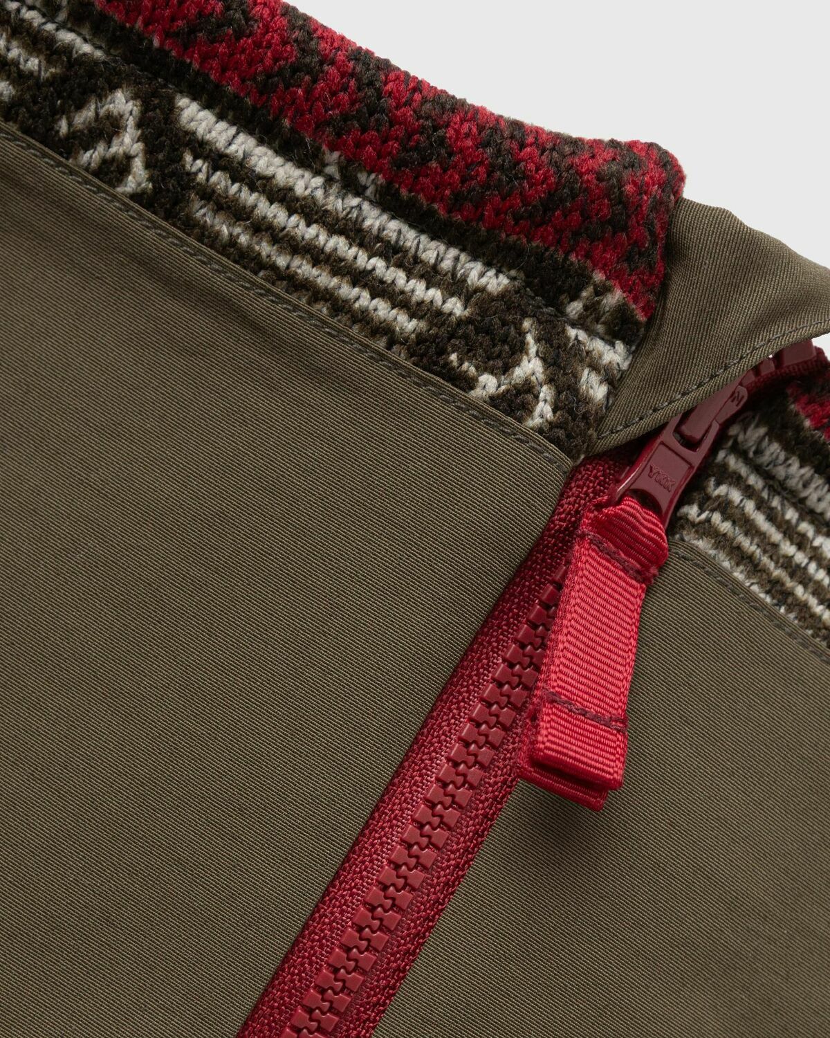 Elmer by Swany Reversible Neck Warmer green/red Mens Scarf