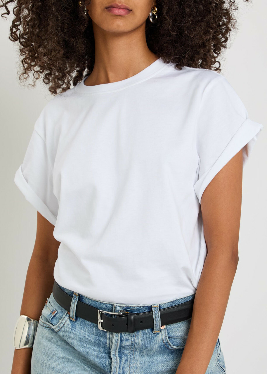 Victoria Beckham Tilly Cotton T-shirt White