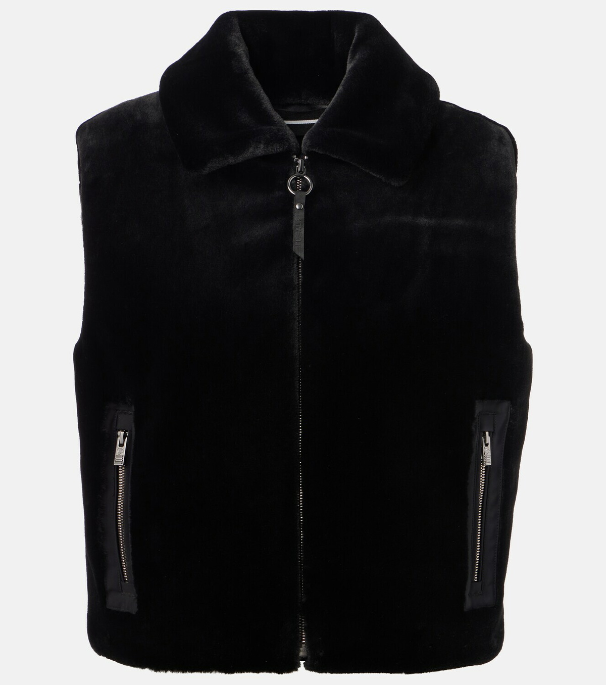 Fusalp Piagina faux fur zip-up vest