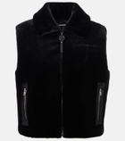 Fusalp Piagina faux fur zip-up vest