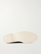 John Lobb - Foil Suede Boat Shoes - Gray