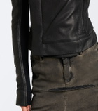 Rick Owens Leather biker jacket