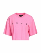 Shoe Womens T-shirt in Fuchsia