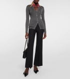 Prada Cashmere, wool, and silk cardigan