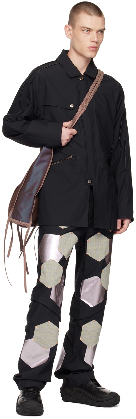 Kiko Kostadinov Black Danh Trousers Kiko Kostadinov