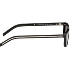 Prada Eyewear Black Iconic Metal Plaque Sunglasses