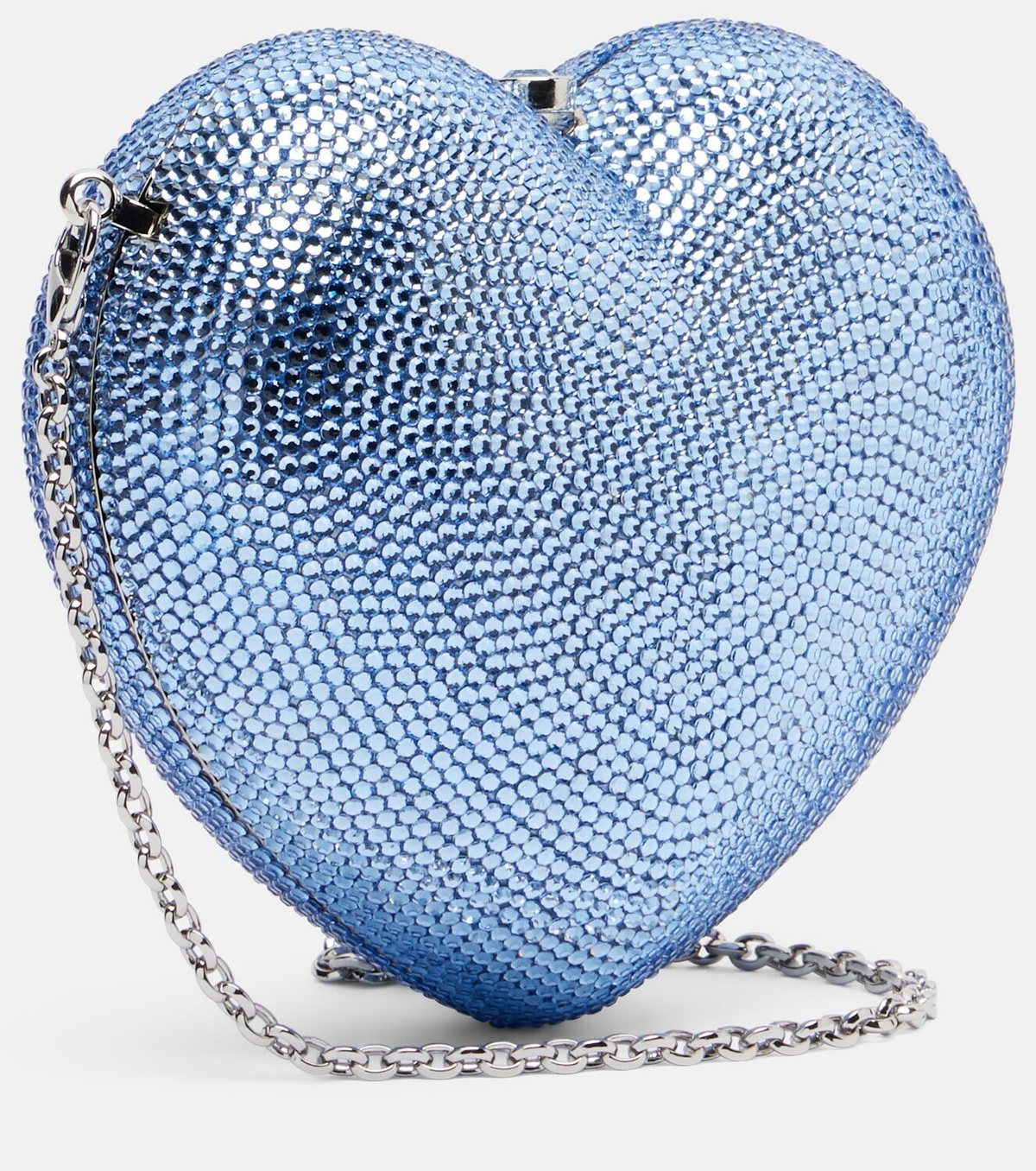 Judith Leiber Couture L'Amour Petit Coeur embellished clutch