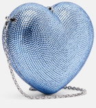 Judith Leiber Couture L'Amour Petit Coeur embellished clutch