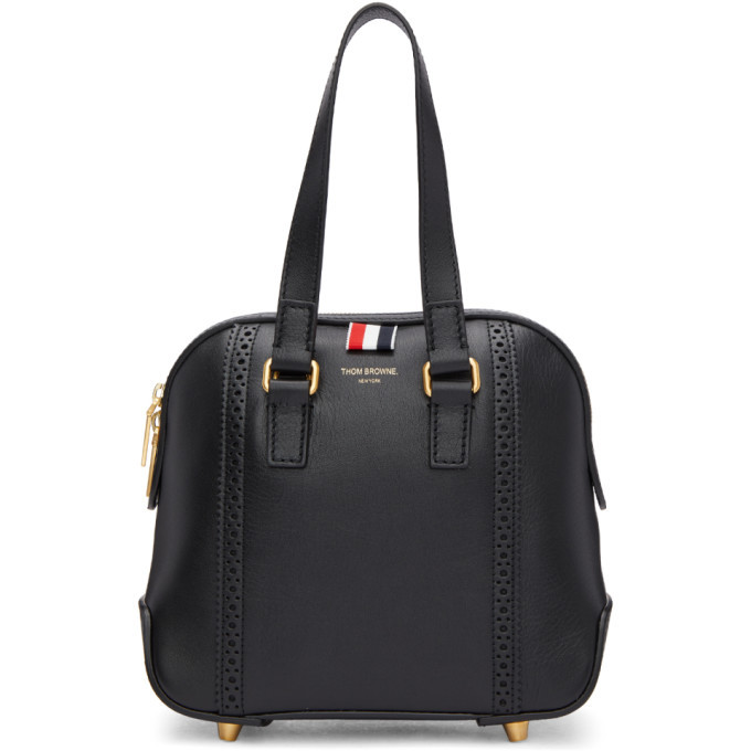 Thom Browne Black Miss Thom Brogue Mini Duffle Bag Thom Browne