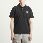 Moncler Men's Tripe Crest Polo Shirt in Black