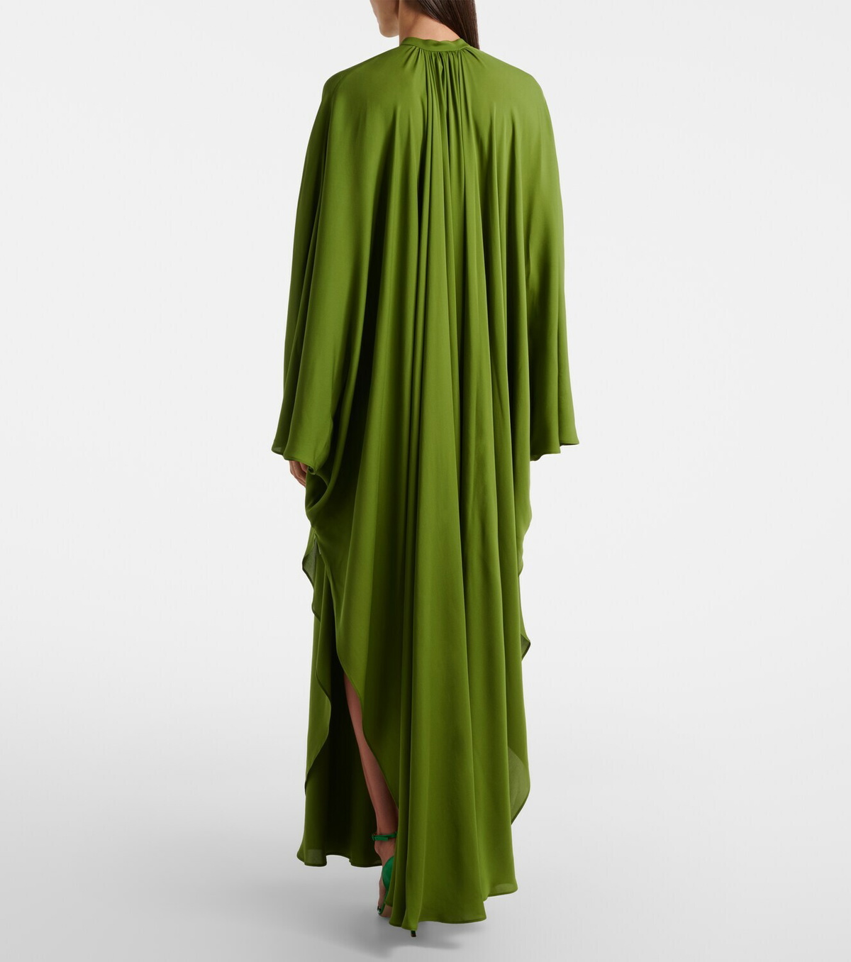 Tom Ford Draped silk georgette kaftan