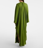 Tom Ford Draped silk georgette kaftan