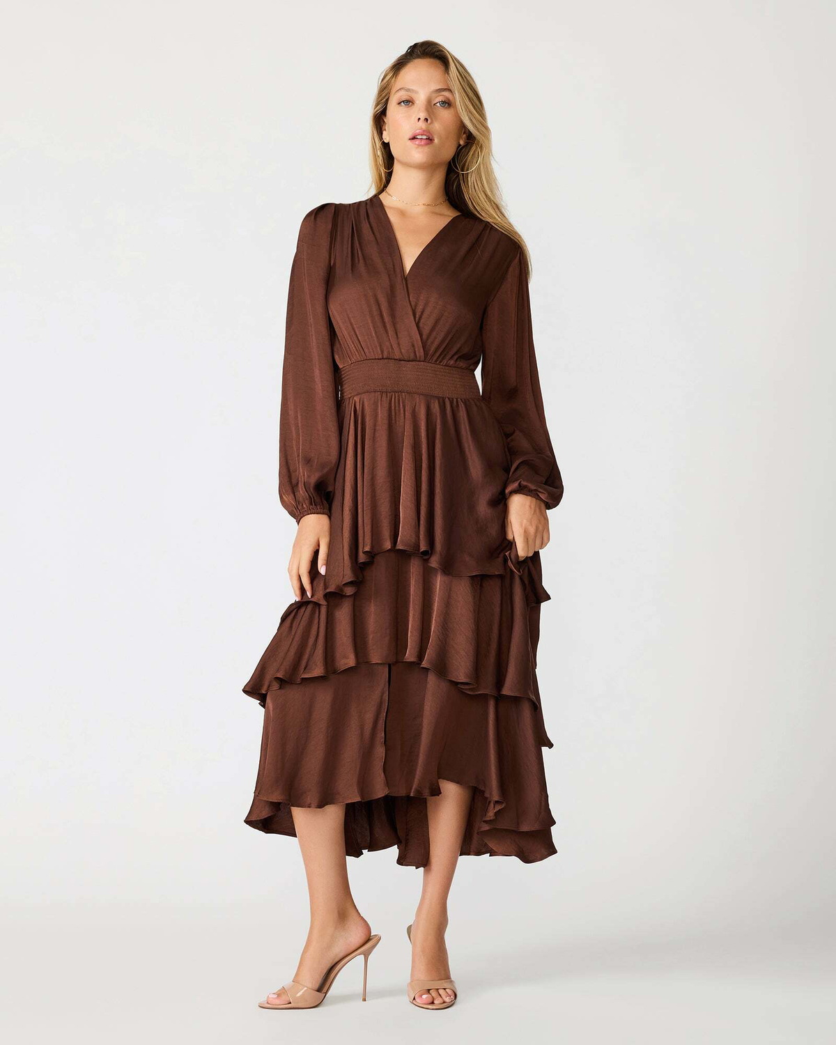 Steve Madden Bailen Dress in Chocolate