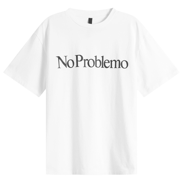 Photo: No Problemo Men's SS T-Shirt in White
