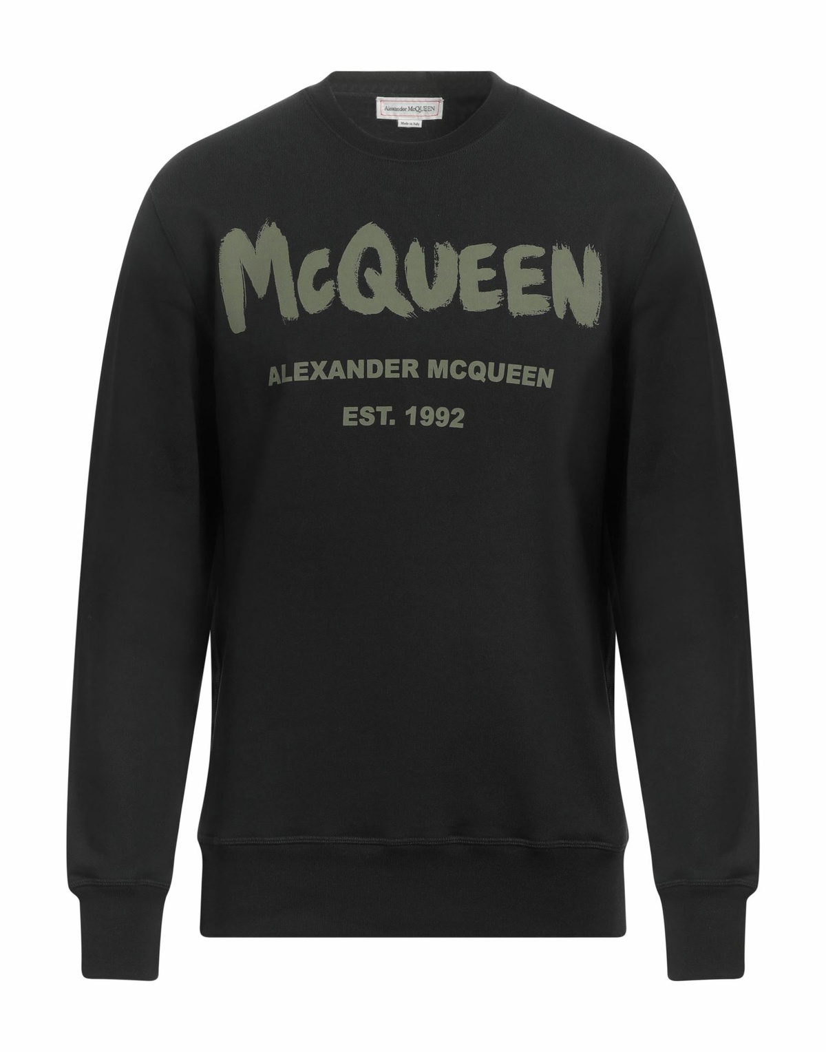 Mcqueen Mens Sweatshirt in Black