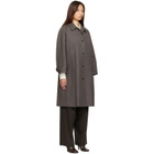 Nothing Written Brown Balmacaan Coat