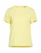 Pinko Denim Womens T-shirt in Yellow