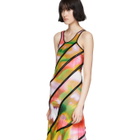 ASAI SSENSE Exclusive Multicolor Spiral Dress
