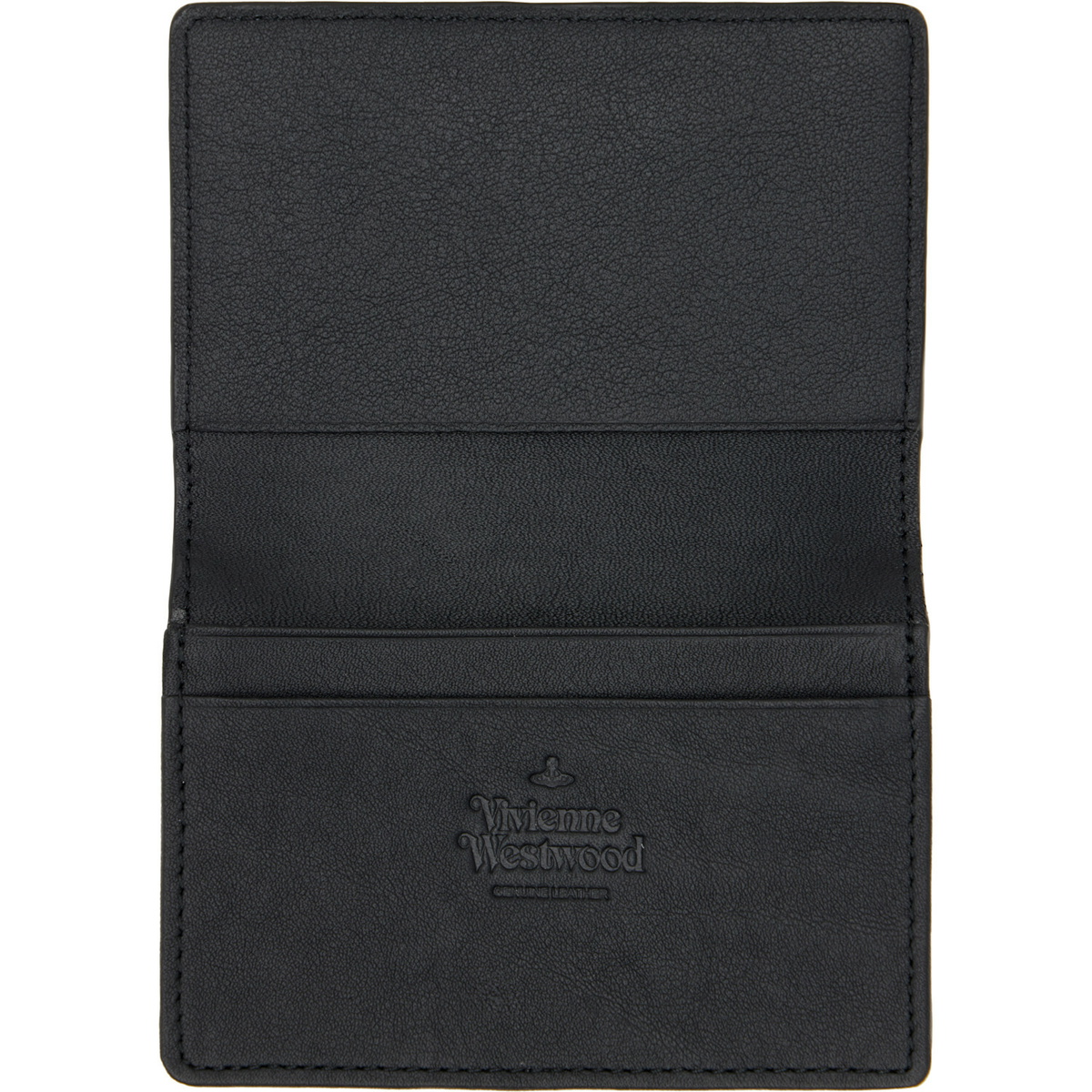 Vivienne Westwood Black Flap Card Holder